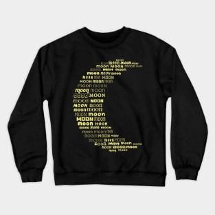 Crescent Moon [night] Crewneck Sweatshirt